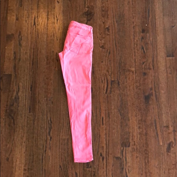 American Eagle Pink Jean Leggings-Size 2 - Picture 2 of 2